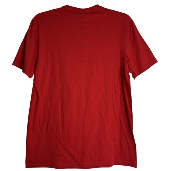 Universal Studios Popeye T-Shirt Mens Large Red Flex Funny Retro New - Picture 2 of 4